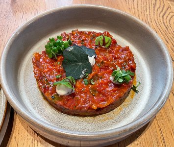 Frühstück im Dstrikt Steakhouse in Wien