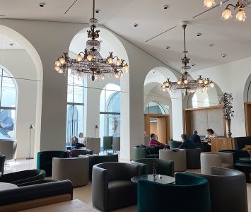 Frühstück im Kelsen Bistro im Parlament in Wien