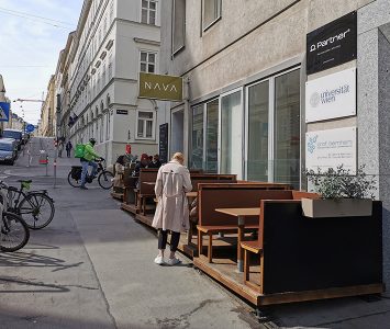 Frühstück im Nava in Wien