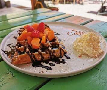 Frühstück in der Bauernspeis in Wagram an der Donau