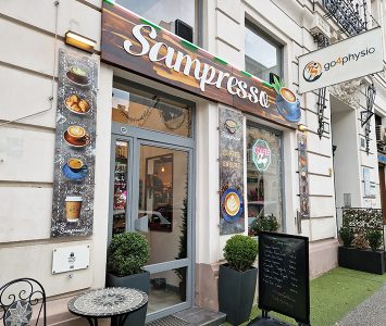 Frühstück im Sampresso in Wien