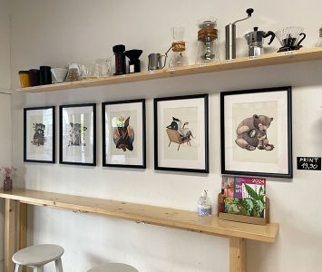 Frühstück im Coffee Sheep in Wien