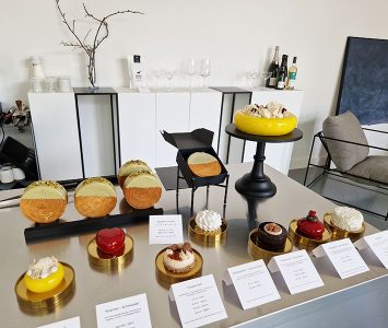 Frühstück in der torterríe in Wien