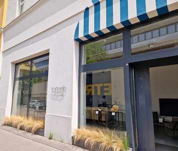 Frühstück in der torterríe in Wien