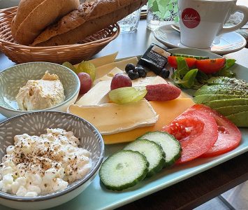 Frühstück in Kulhanek's Kaffeehaus in Laxenburg