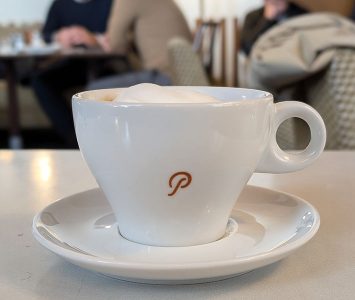 Frühstück im Café Prückel in Wien