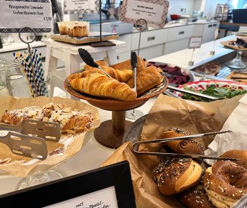 Frühstück in der Hidden Kitchen in Wien.