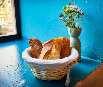 Frühstück im Lebenslinien Café in Wien