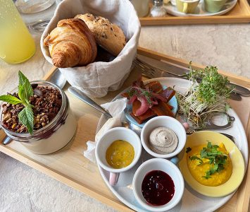 Frühstück im Das Goldstück in Wien