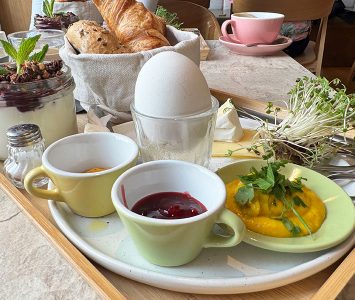 Frühstück im Das Goldstück in Wien