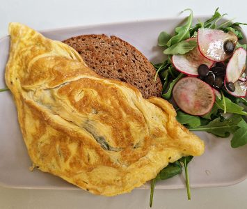 Frühstück im Olive Café & Concept Store in Wien